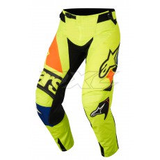 Alpinestars Techstar Factory Pant yellow fluo blue black orange fluo 28