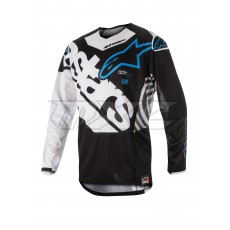 Alpinestars Techstar Venom Jersey black white aqua S