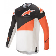 Alpinestars Techstar Factory Jersey anthracite orange white XL