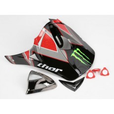 Thor Helmschild Kit Pro Circuit red