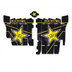 Black Bird Rockstar Energy Radiator Louvers Stickers 2017