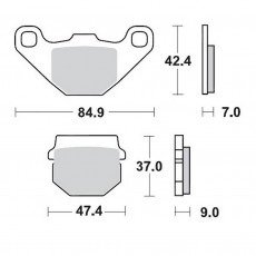 MotoMaster Brake Pad