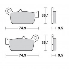 MotoMaster Brake Pad