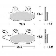 MotoMaster Brake Pad