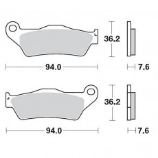 MotoMaster Brake Pad