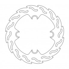 MotoMaster Brake Disc Flame