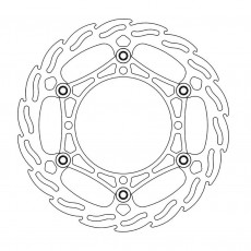 MotoMaster Brake Disc Front Oversize Flame