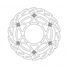 MotoMaster Brake Disc Front Oversize Flame
