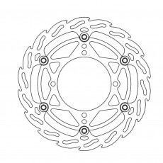 MotoMaster Brake Disc Front Oversize Flame