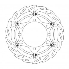 MotoMaster Brake Disc Front Oversize Flame