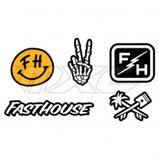 Fasthouse PVC Shoe Charms 5 Pack