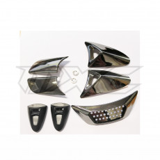 Fox Replice/Pro Pilot Mounth Piece chrome