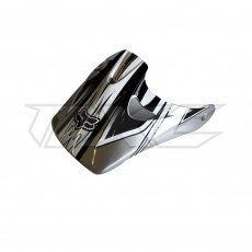 FOX Tracer Visor silver black
