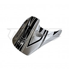 FOX Tracer Visor matte silver