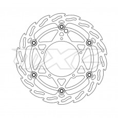 MotoMaster Brake Disc Front Oversize Flame MotoMaster Brake Disc Front Oversize Flame