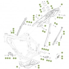 Beta X trainer 16 Rahmen-Zubehör