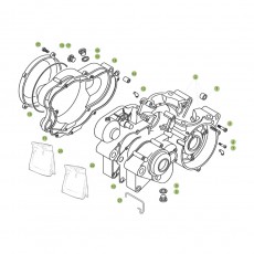 Beta  EVO125 Factory 17 Motorgehäuse