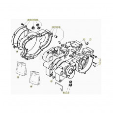 Beta EVO250 20 Motorgehäuse