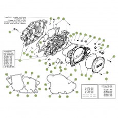 Beta EVO250 4T 13 Motorgehäuse