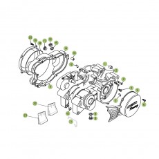 Beta EVO250 Factory 14 Motorgehäuse 1