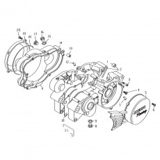 Beta EVO250 09 Motorgehäuse