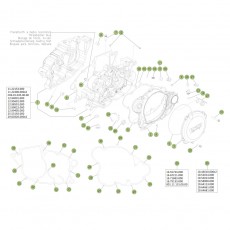 Beta EVO300 4T 18 Motorgehäuse