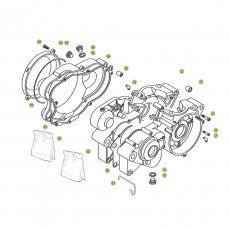 Beta EVO300 Factory 17 Motorgehäuse