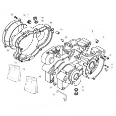 Beta EVO300 15 Motorgehäuse