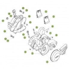 Beta EVO80 Junior 16 Motorgehäuse