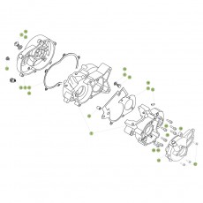 Beta Minitrial LC 15 Motorgehäuse