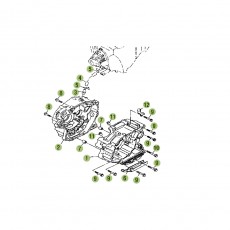 Beta RE125 15 Motorgehäuse 1