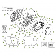 Beta REV250 4T 07 Motorgehäuse