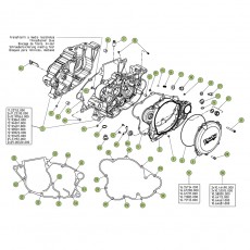 Beta REV250 4T 08 Motorgehäuse