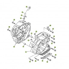 Beta RR125 09 Motorgehäuse 1