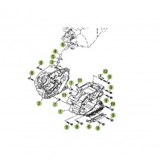 Beta RR125 13 Motorgehäuse 1