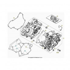 Beta RR125 26 Motorgehäuse 1
