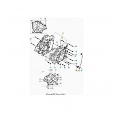 Beta RR125 LC 4T 21 Motorgehäuse