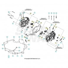 Beta RR125 LC T 23 Motorgehäuse 1