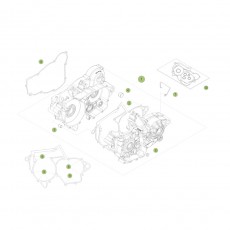 Beta RR250 2T 13 Motorgehäuse 1