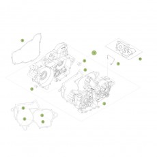 Beta RR250 2T Racing 14 Motorgehäuse 1