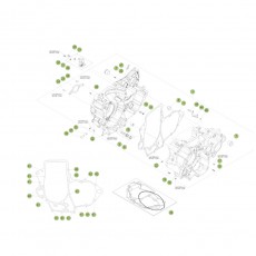 Beta RR350 EFI 15 Motorgehäuse 1