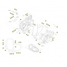 Beta RR430 Racing 15 Motorgehäuse 1