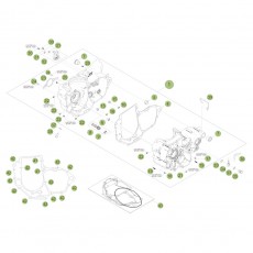 Beta RR498 Racing 14 Motorgehäuse 1