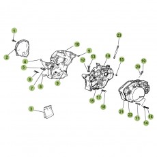 Beta RR50 15 Motorgehäuse