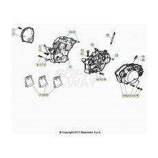 Beta RR50 Street 21 Motorgehäuse