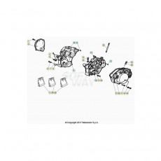 Beta RR50 Street Sport 23 Motorgehäuse