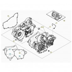 Beta Xtrainer250 21 Motorgehäuse 1