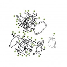 Beta RE125 16 Motorgehäuse 2