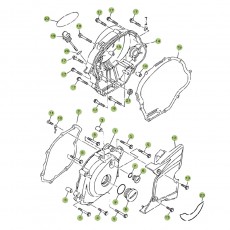 Beta RR125 09 Motorgehäuse 2
