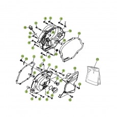 Beta RR125 14 Motorgehäuse 2